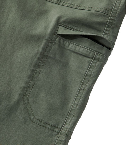 Women's 207 Vintage Cotton Canvas Pants, Mid-Rise Straight-Leg Cargo | L.L.Bean Signature