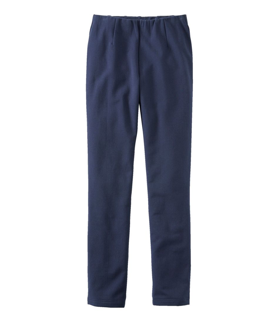 Women's Perfect Fit Pants, Fleece-Backed Slim-Leg | L.L.Bean Everyday
