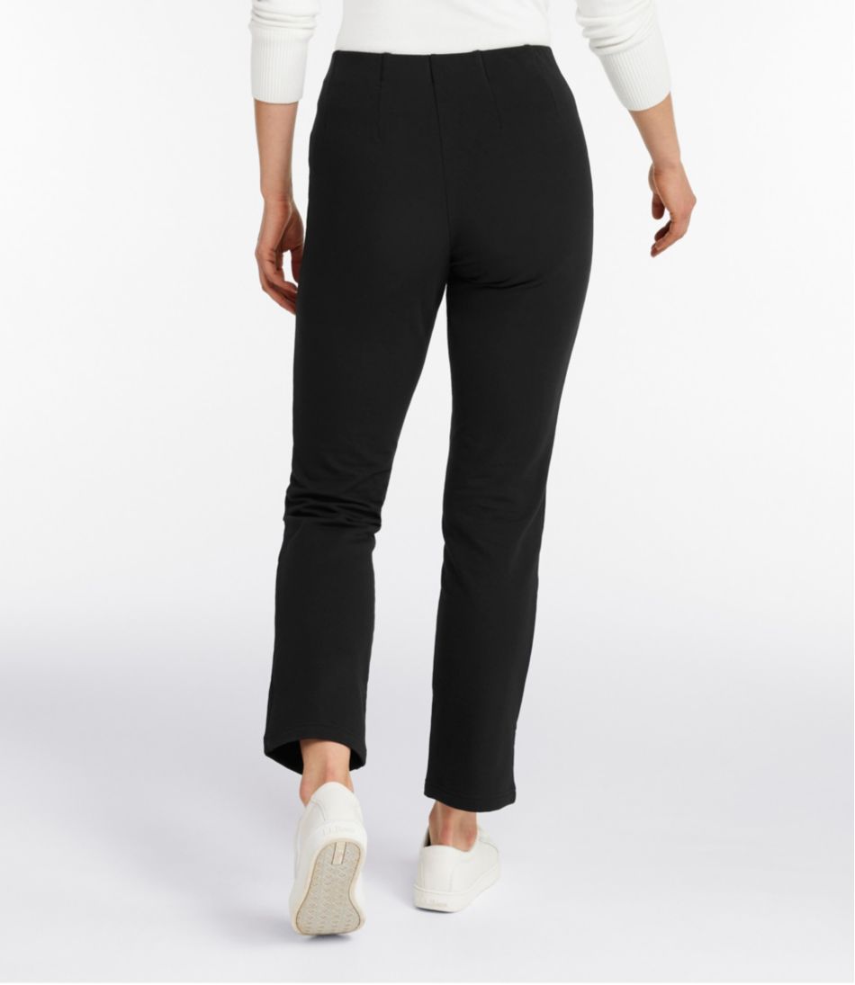 Women's Perfect Fit Pants, Fleece-Backed Slim-Leg | L.L.Bean Everyday