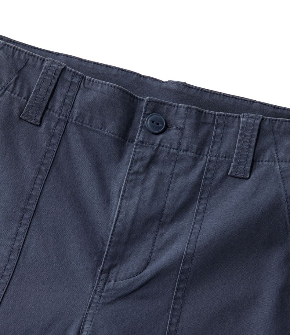 Women's 207 Vintage Cotton Canvas Pants, High-Rise Wide-Leg | L.L.Bean Great Value