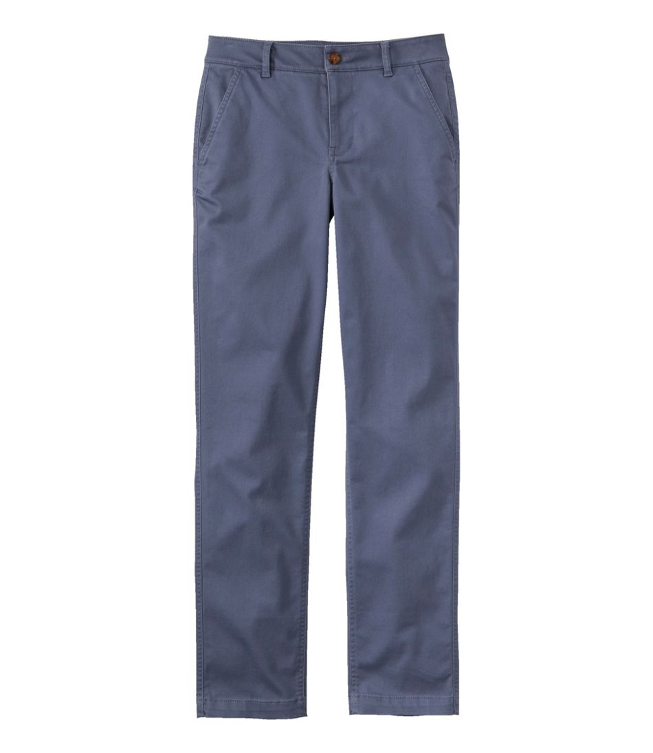Women's Comfort Stretch Pants, Mid-Rise Straight-Leg Chino | L.L.Bean Popular