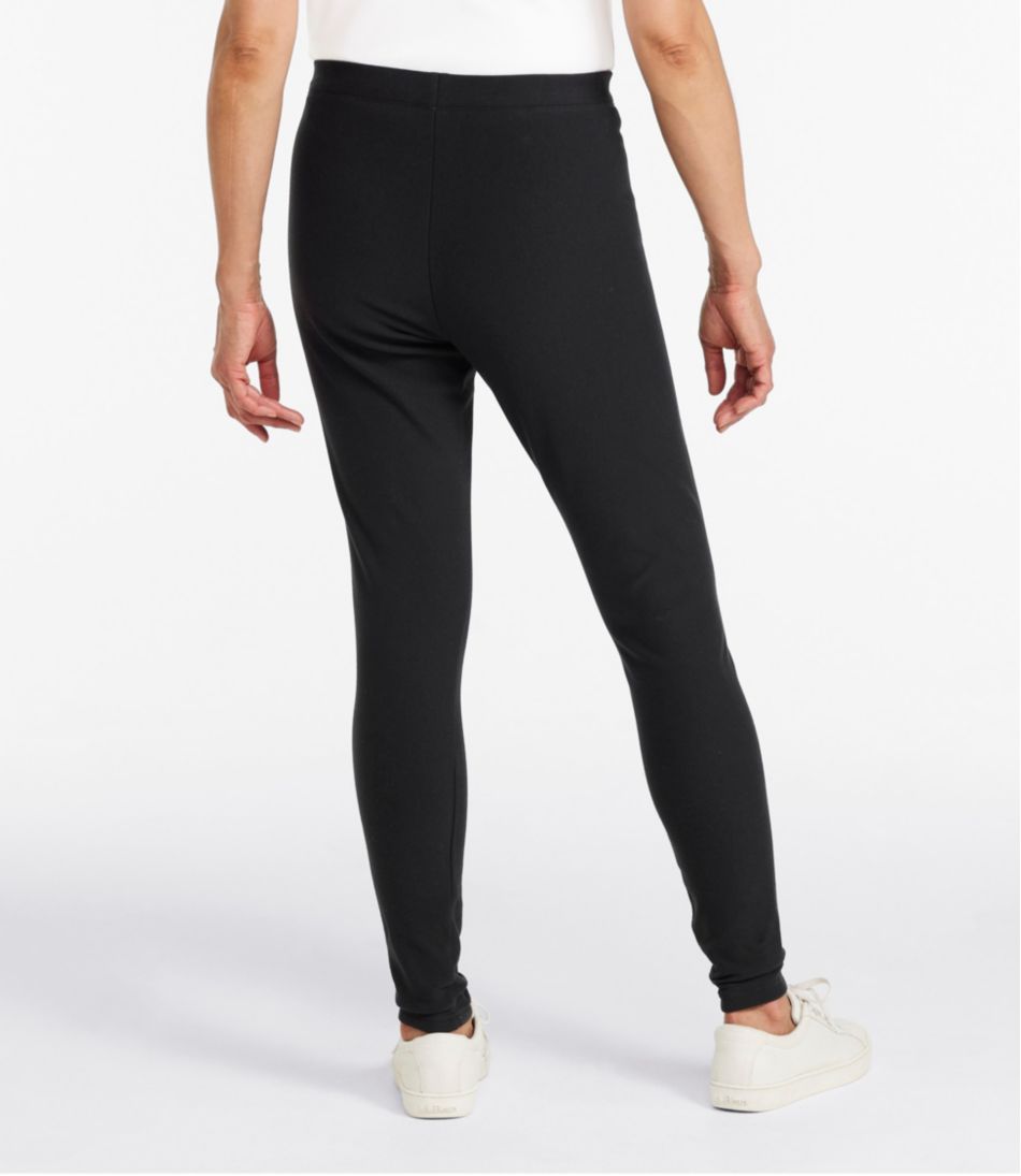 Women's Perfect Fit Pants, Fleece-Backed Leggings | L.L.Bean Best Seller