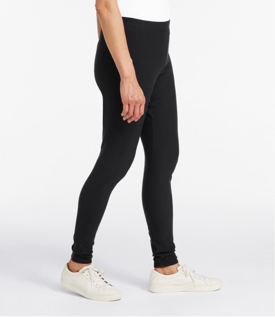 Women's Perfect Fit Pants, Fleece-Backed Leggings | L.L.Bean Best Seller