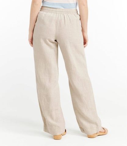 Women's Premium Washable Linen Pull-On Pants | L.L.Bean Classic