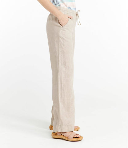 Women's Premium Washable Linen Pull-On Pants | L.L.Bean Classic