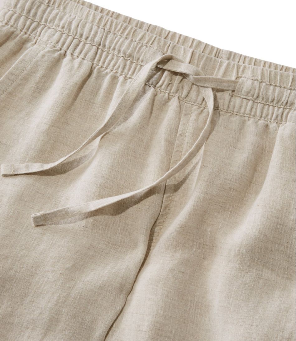 Women's Premium Washable Linen Pull-On Pants | L.L.Bean Classic