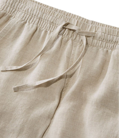 Women's Premium Washable Linen Pull-On Pants | L.L.Bean Classic