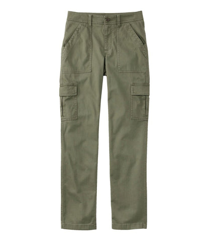 Women's Comfort Stretch Pants, Mid-Rise Straight-Leg Cargo | L.L.Bean Latest