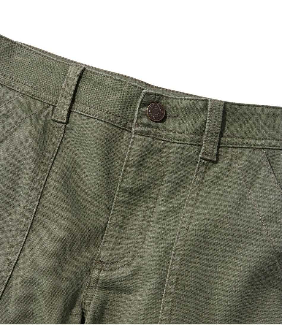 Women's Comfort Stretch Pants, Mid-Rise Straight-Leg Cargo | L.L.Bean Latest