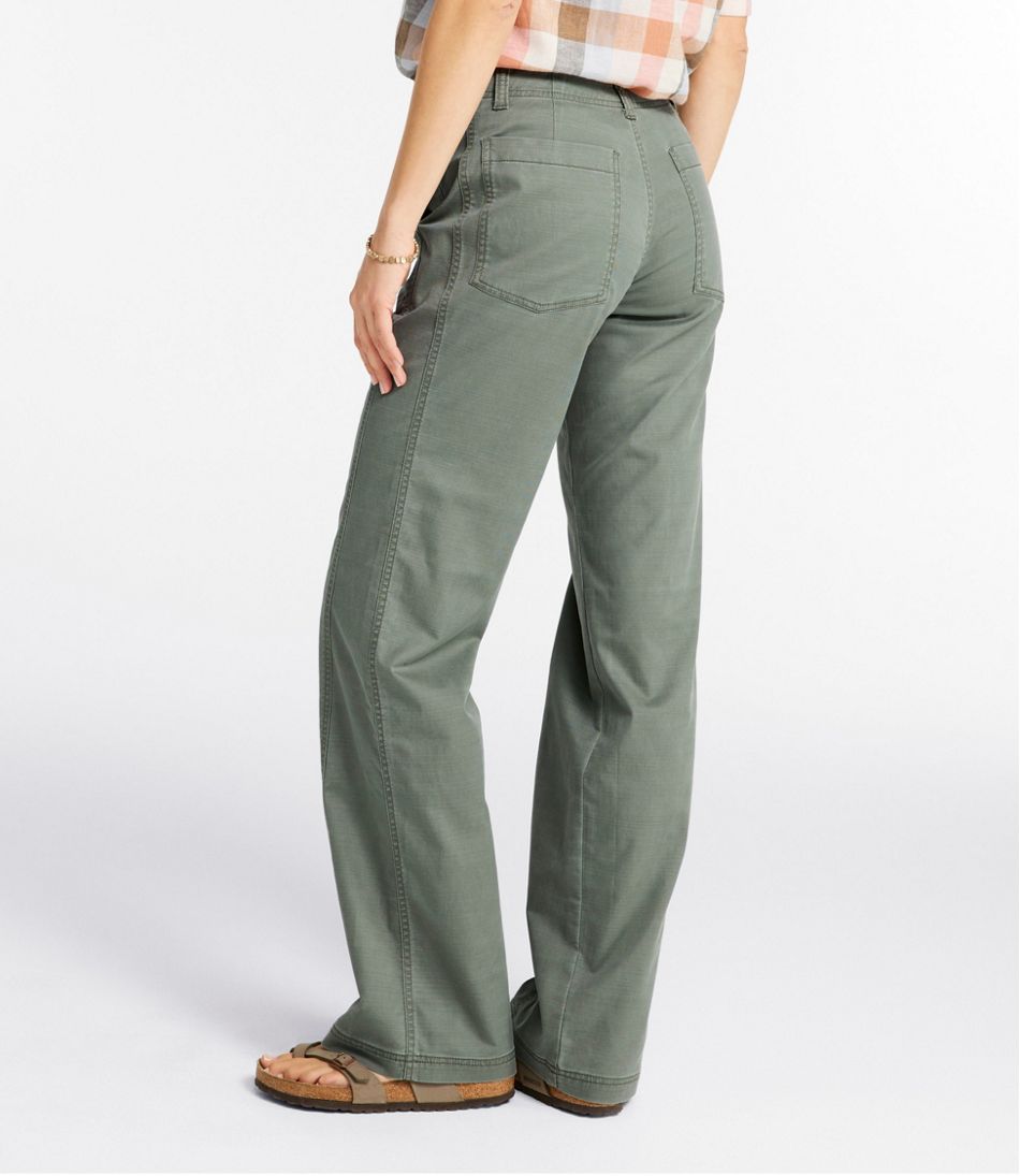 Women's Signature Utility Pants, High-Rise Wide-Leg | L.L.Bean Trending
