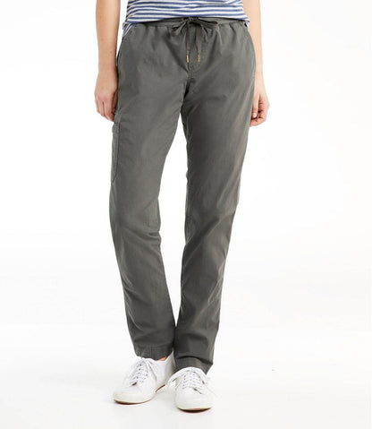 Women's Stretch Ripstop Pull-On Pants, Slim-Leg | L.L.Bean Recommended