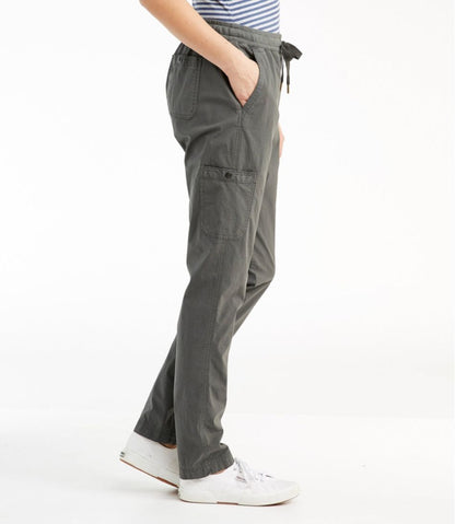 Women's Stretch Ripstop Pull-On Pants, Slim-Leg | L.L.Bean Recommended