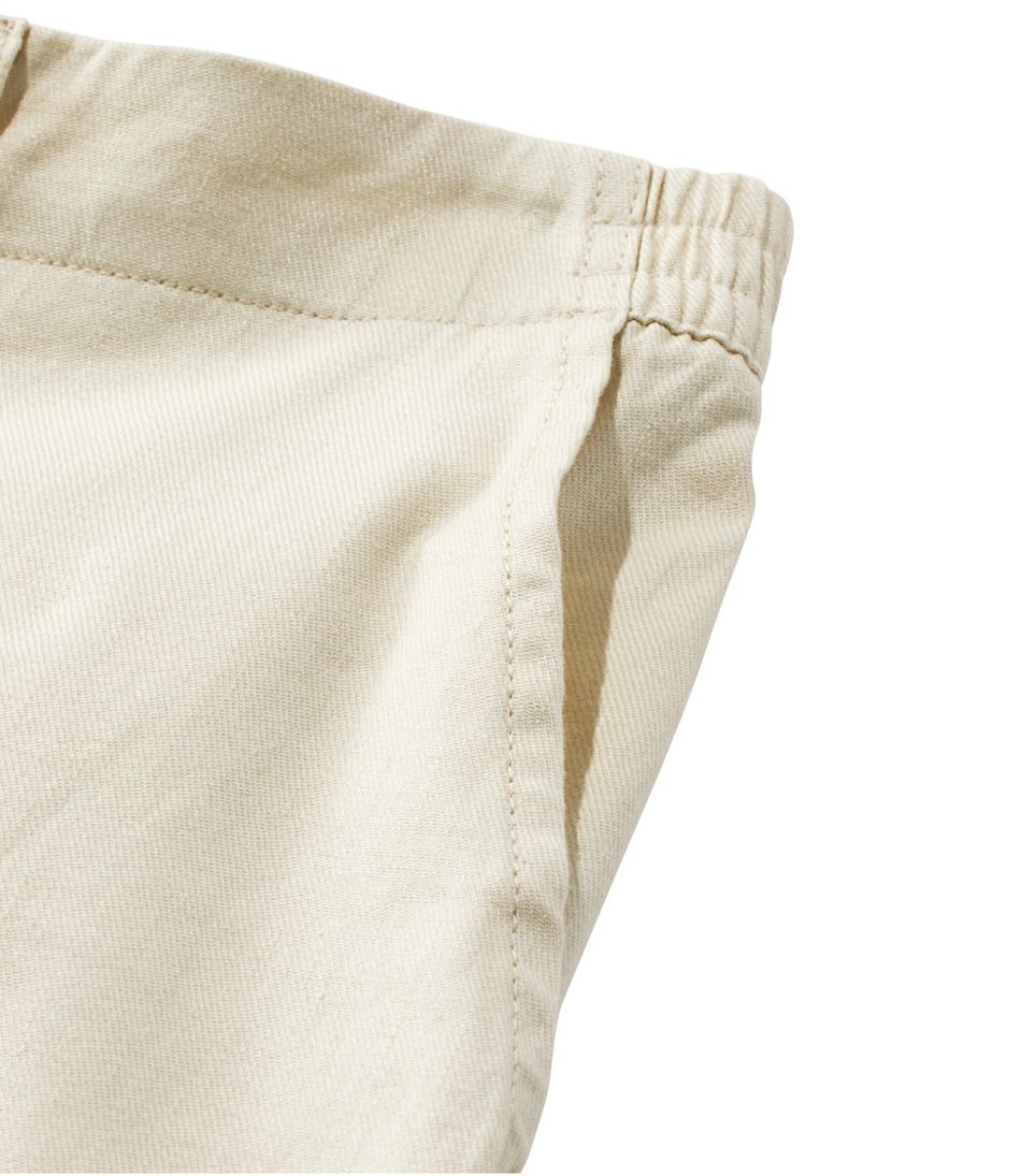 Women's Comfort Stretch Cotton/Linen Pants, High-Rise Ankle | L.L.Bean Signature