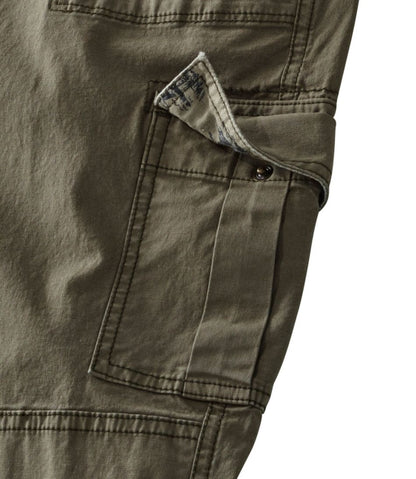 Women's Stretch Canvas Cargo Pants, Mid-Rise Straight-Leg | L.L.Bean Featured