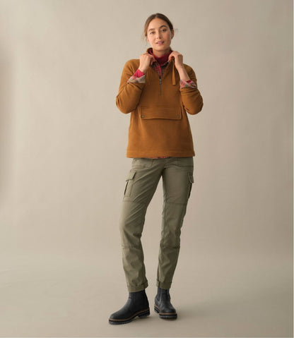 Women's Stretch Canvas Cargo Pants, Mid-Rise Straight-Leg | L.L.Bean Featured