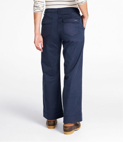Women's Signature Utility Pants, Mid-Rise Wide-Leg Ankle-Length | L.L.Bean Popular