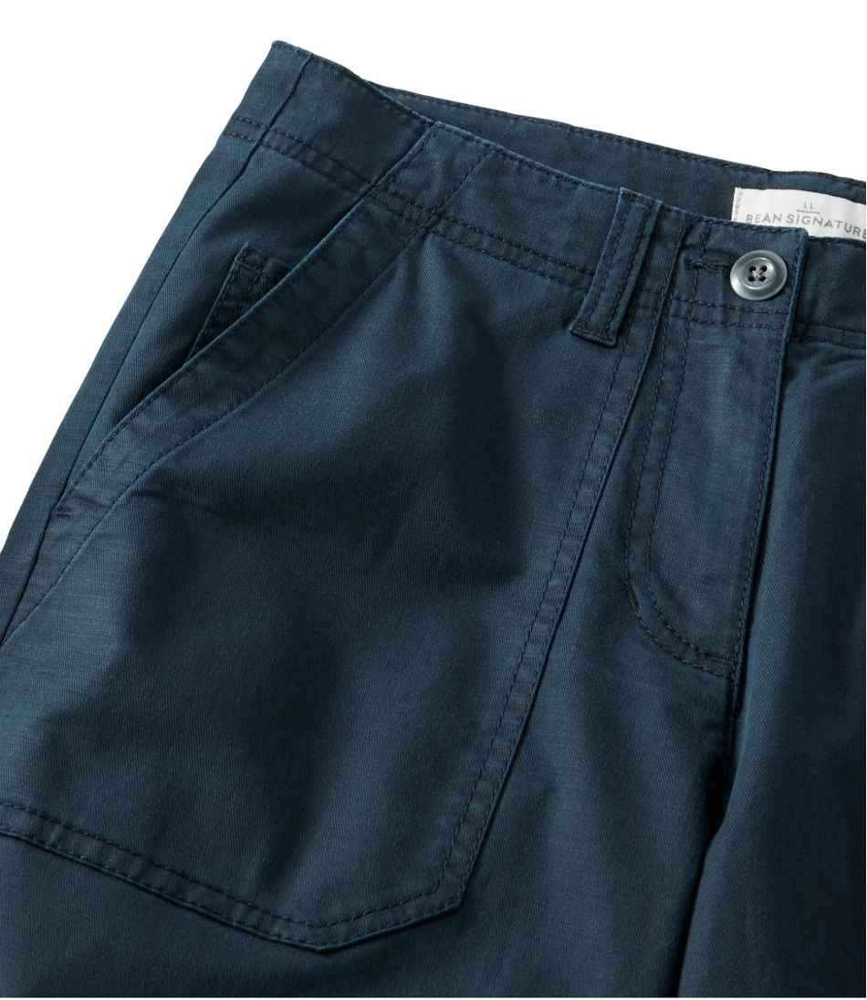 Women's Signature Utility Pants, Mid-Rise Wide-Leg Ankle-Length | L.L.Bean Popular