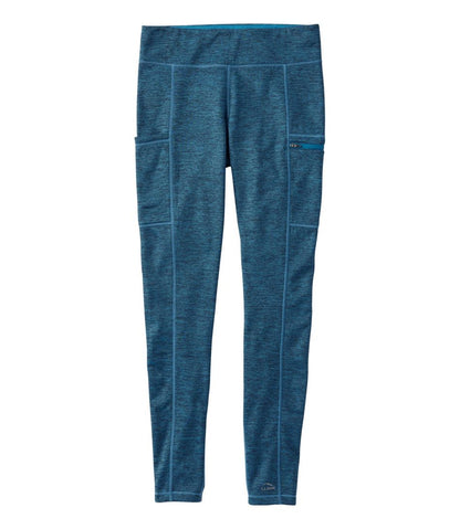 Women's PrimaLoft ThermaStretch Fleece Pocket Tights, Mid-Rise | L.L.Bean Trending