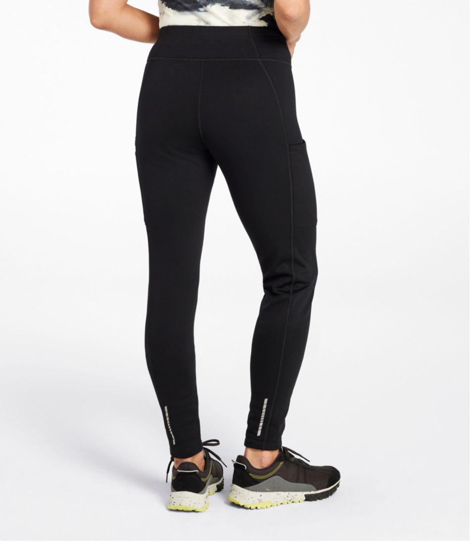 Women's PrimaLoft ThermaStretch Fleece Pocket Tights, Mid-Rise | L.L.Bean Trending