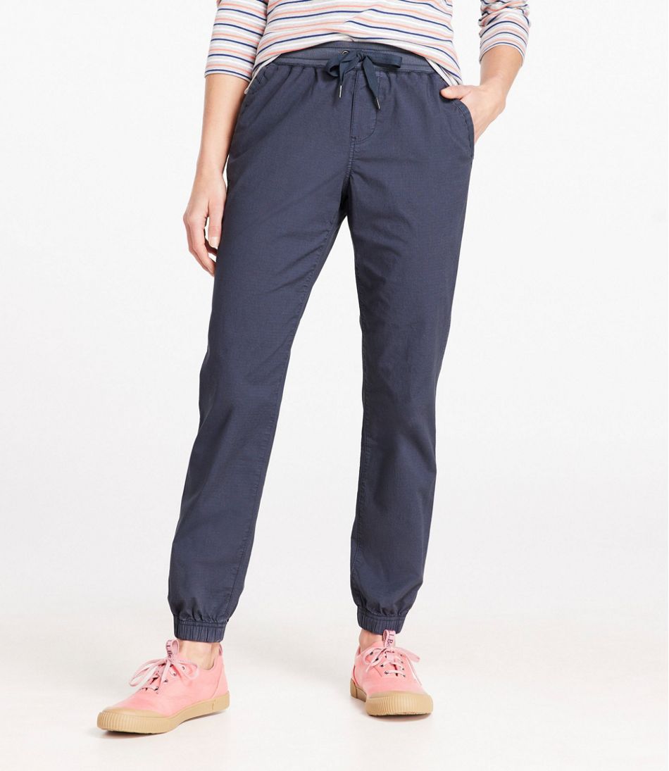 Women's Stretch Ripstop Pull-On Pants, Slim-Leg Jogger | L.L.Bean Best Seller