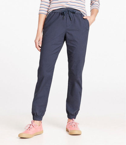 Women's Stretch Ripstop Pull-On Pants, Slim-Leg Jogger | L.L.Bean Best Seller