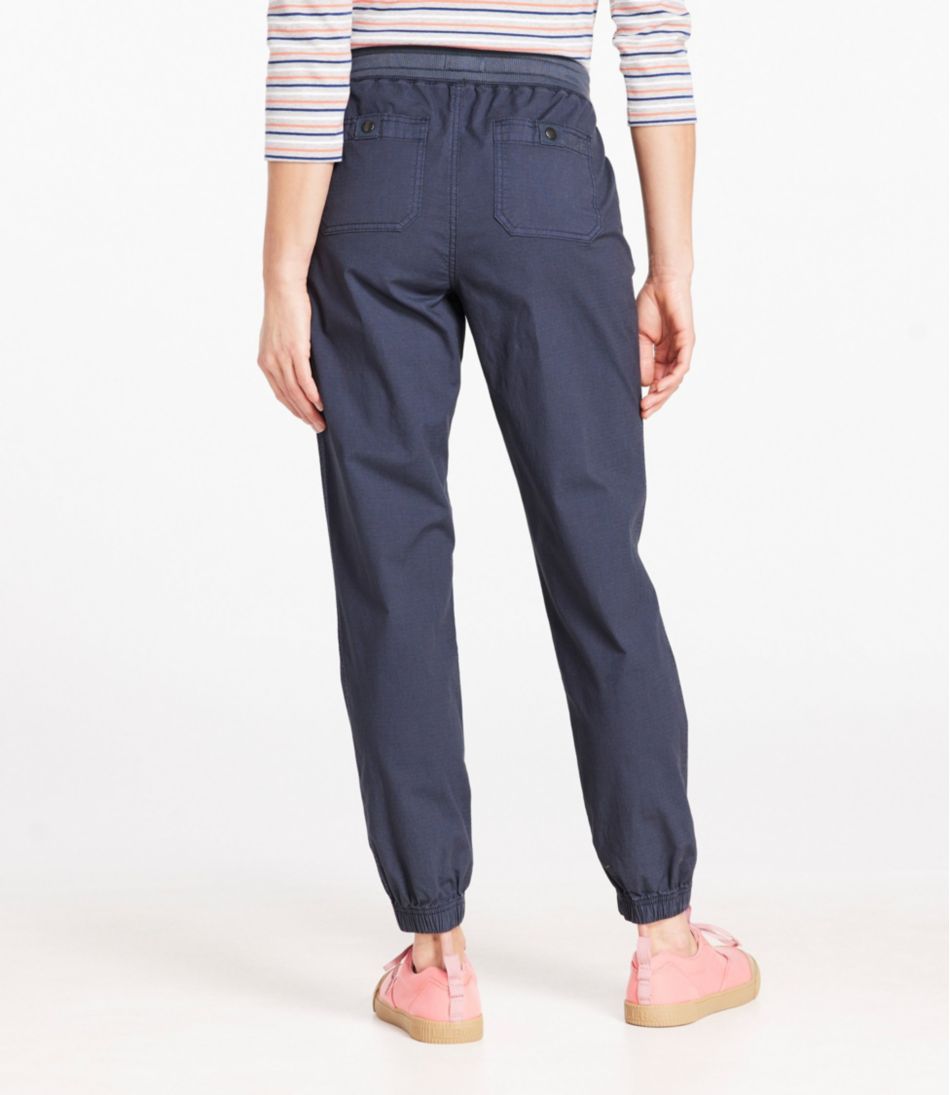 Women's Stretch Ripstop Pull-On Pants, Slim-Leg Jogger | L.L.Bean Best Seller