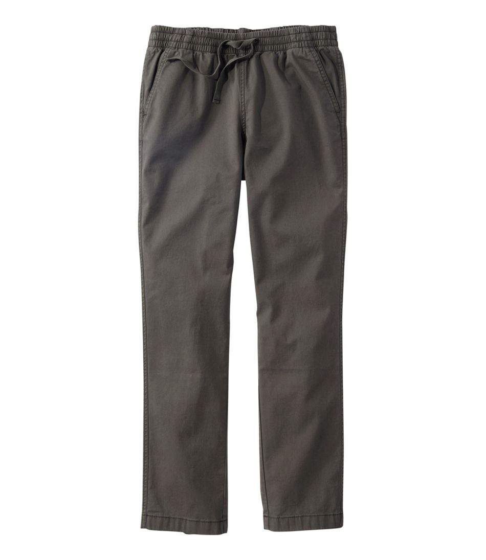 Women's Lakewashed Chino Pants, Mid-Rise Pull-On Ankle | L.L.Bean Exclusive