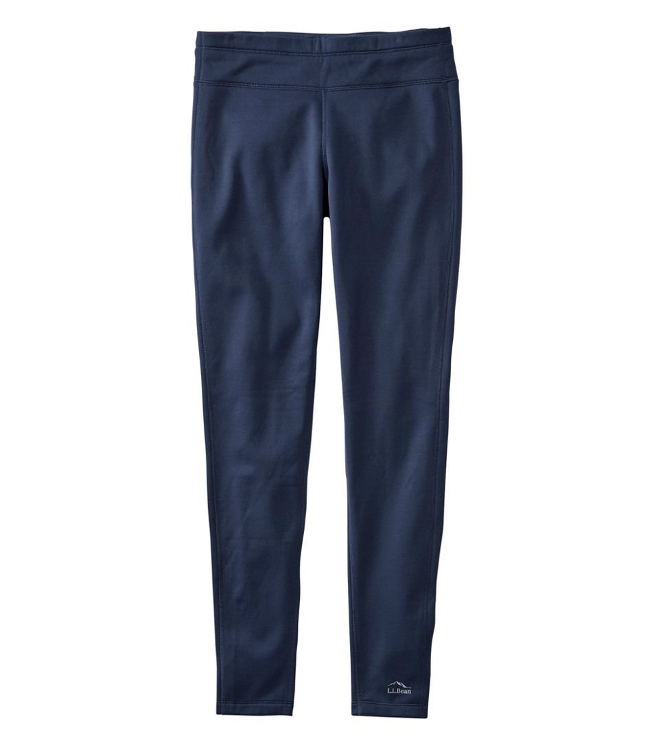 Women's PrimaLoft ThermaStretch Fleece Tights, Mid-Rise | L.L.Bean Signature
