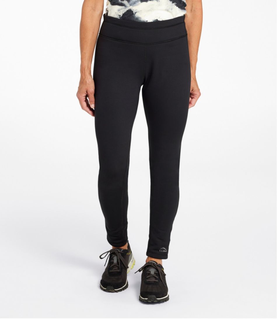 Women's PrimaLoft ThermaStretch Fleece Tights, Mid-Rise | L.L.Bean Signature