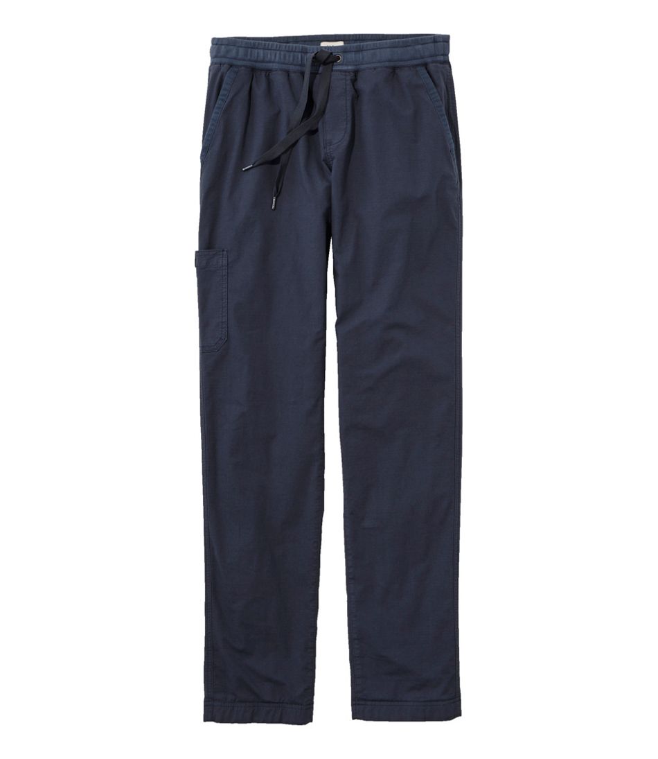 Women's Stretch Ripstop Pull-On Pants, Slim-Leg Fleece-Lined | L.L.Bean Classic