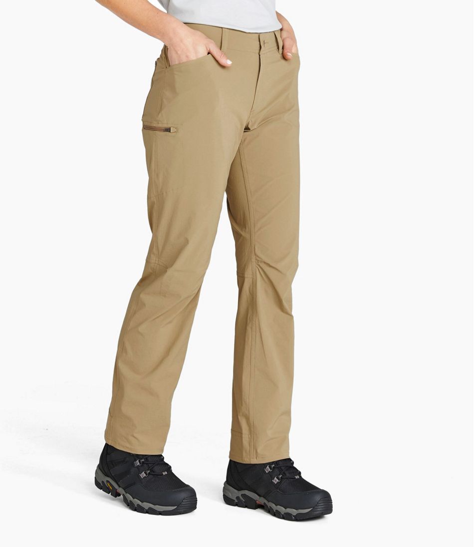 Women's No Fly Zone Pants, Mid-Rise | L.L.Bean Essential