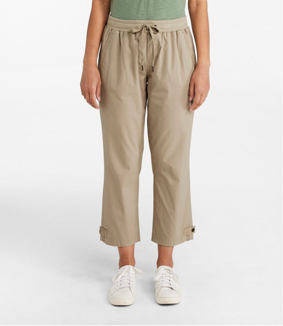 Women's Stretch Ripstop Pull-On Capri Pants, Slim-Leg | L.L.Bean Classic