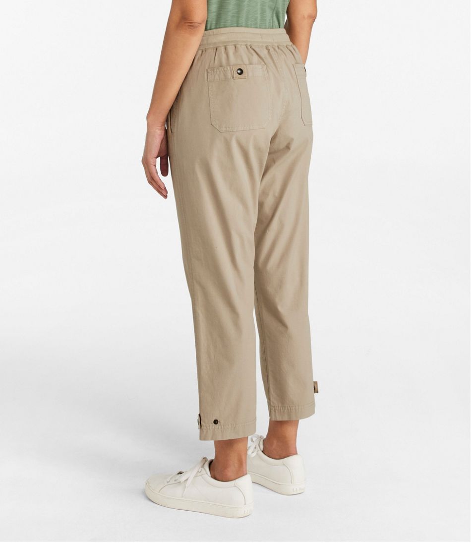 Women's Stretch Ripstop Pull-On Capri Pants, Slim-Leg | L.L.Bean Classic