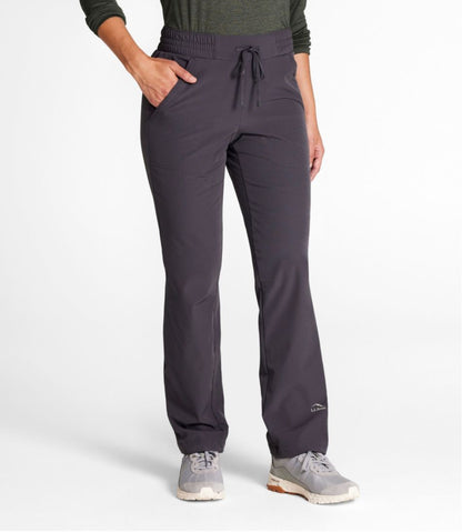 Women's VentureStretch Trail Pants, Brushed-Back Straight-Leg | L.L.Bean Featured