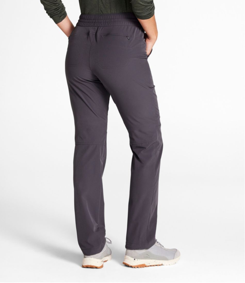 Women's VentureStretch Trail Pants, Brushed-Back Straight-Leg | L.L.Bean Featured