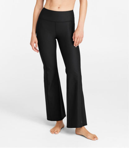 Women's L.L.Bean Everyday Performance Leggings, High-Rise Flare | L.L.Bean Recommended