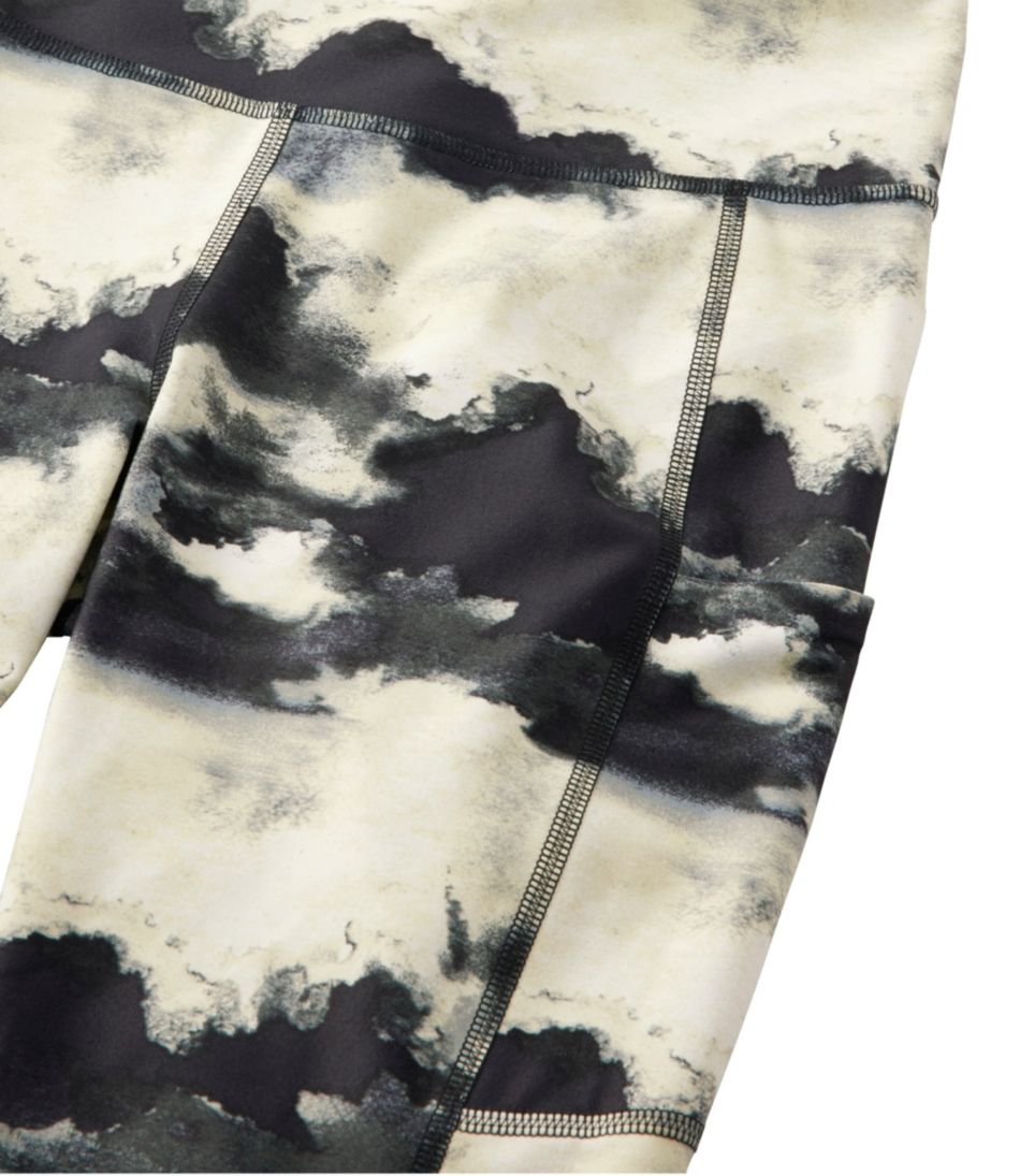 Women's L.L.Bean Everyday Performance 7/8 Leggings, High-Rise Pocket Print | L.L.Bean Classic