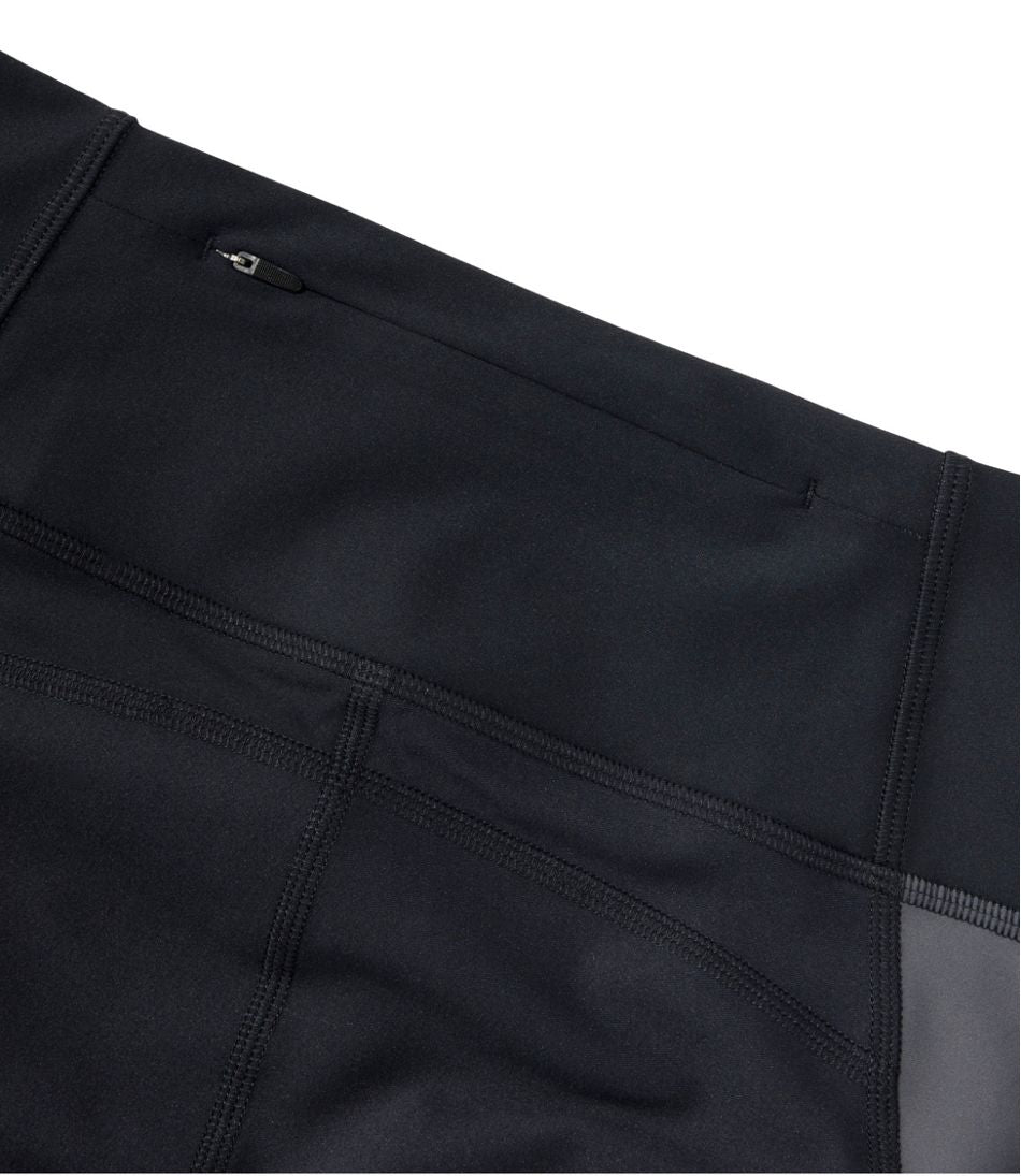 Women's L.L.Bean Everyday Performance 7/8 Leggings, High-Rise Pocket Colorblock | L.L.Bean Essential