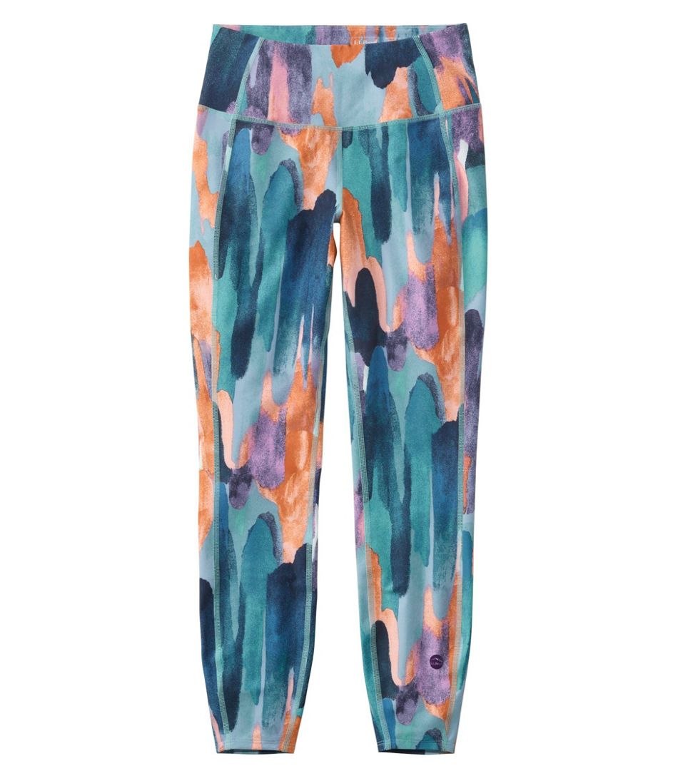 Women's Everyday Performance 7/8 Leggings, High-Rise Print | L.L.Bean Value