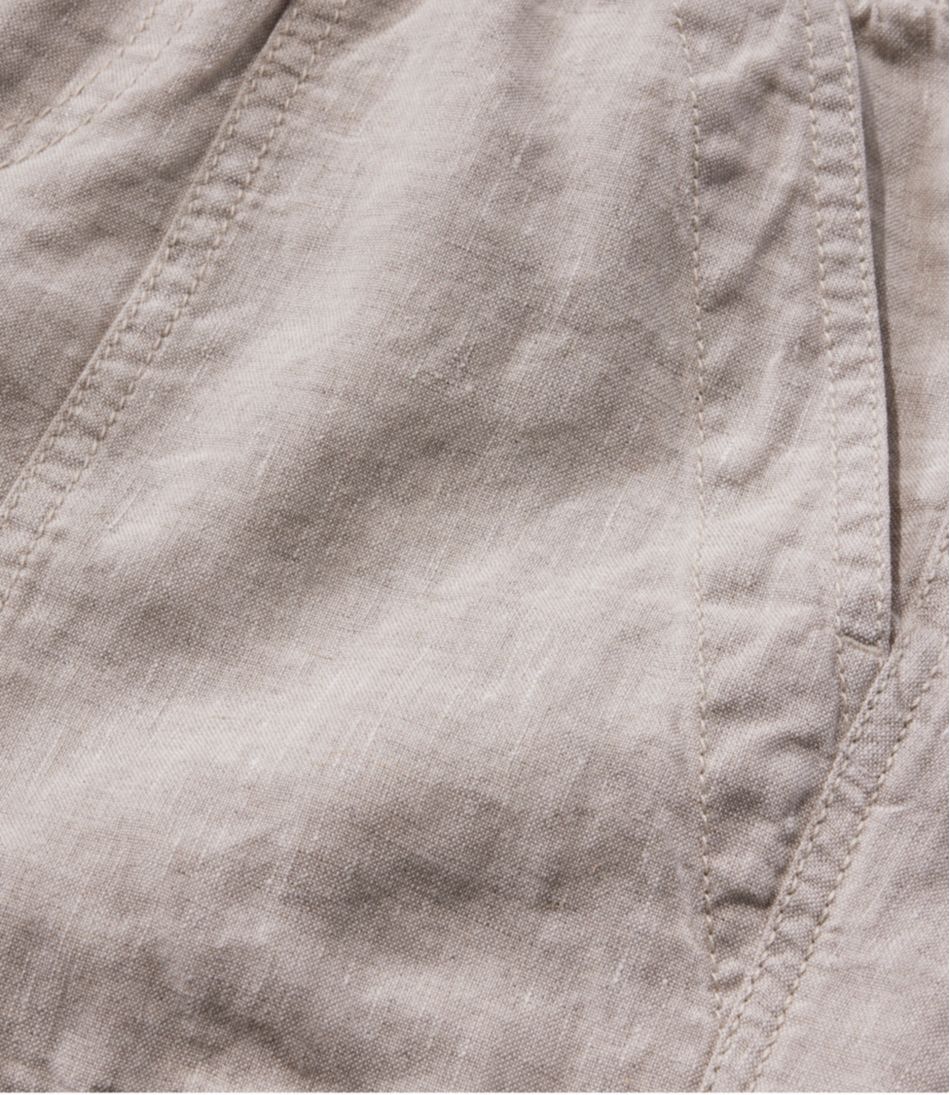 Women's Premium Washable Linen Shorts, Mid-Rise 6" | L.L.Bean Best Seller