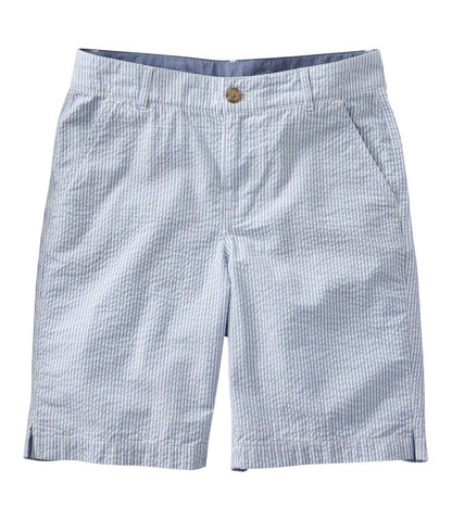 Women's Comfort Stretch Shorts, Seersucker Bermudas 9" | L.L.Bean Value