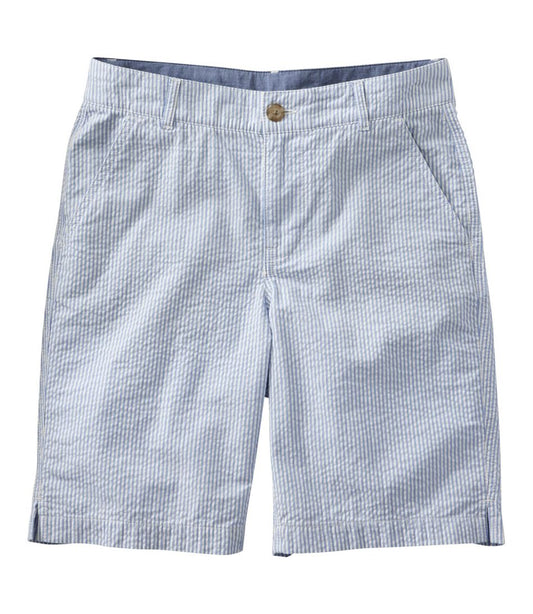 Women's Comfort Stretch Shorts, Seersucker Bermudas 9" | L.L.Bean Value