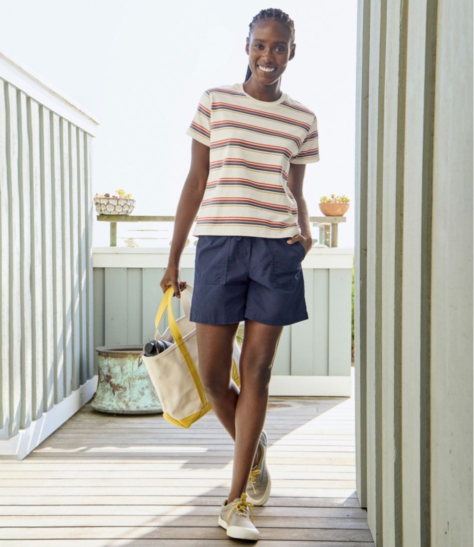 Women's Sunwashed Canvas Shorts | L.L.Bean Best Seller