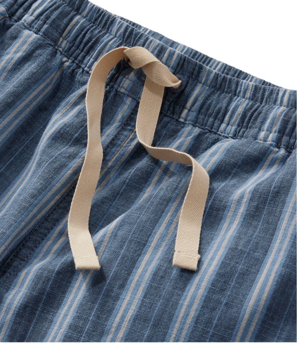 Women's Lakewashed Dock Shorts, Mid-Rise Stripe | L.L.Bean Recommended