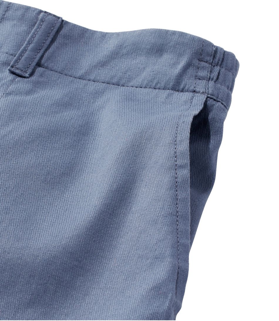 Women's Comfort Stretch Cotton/Linen Shorts, High-Rise 7" | L.L.Bean Exclusive