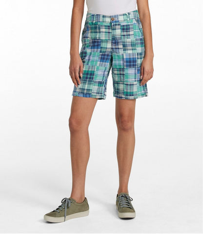 Women's Comfort Shorts, Patchwork Bermudas 9" | L.L.Bean Signature