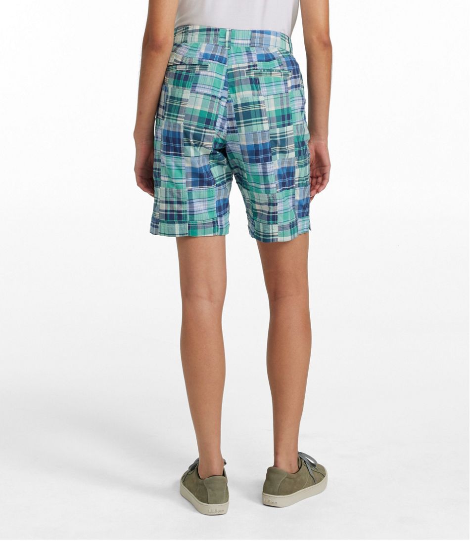 Women's Comfort Shorts, Patchwork Bermudas 9" | L.L.Bean Signature