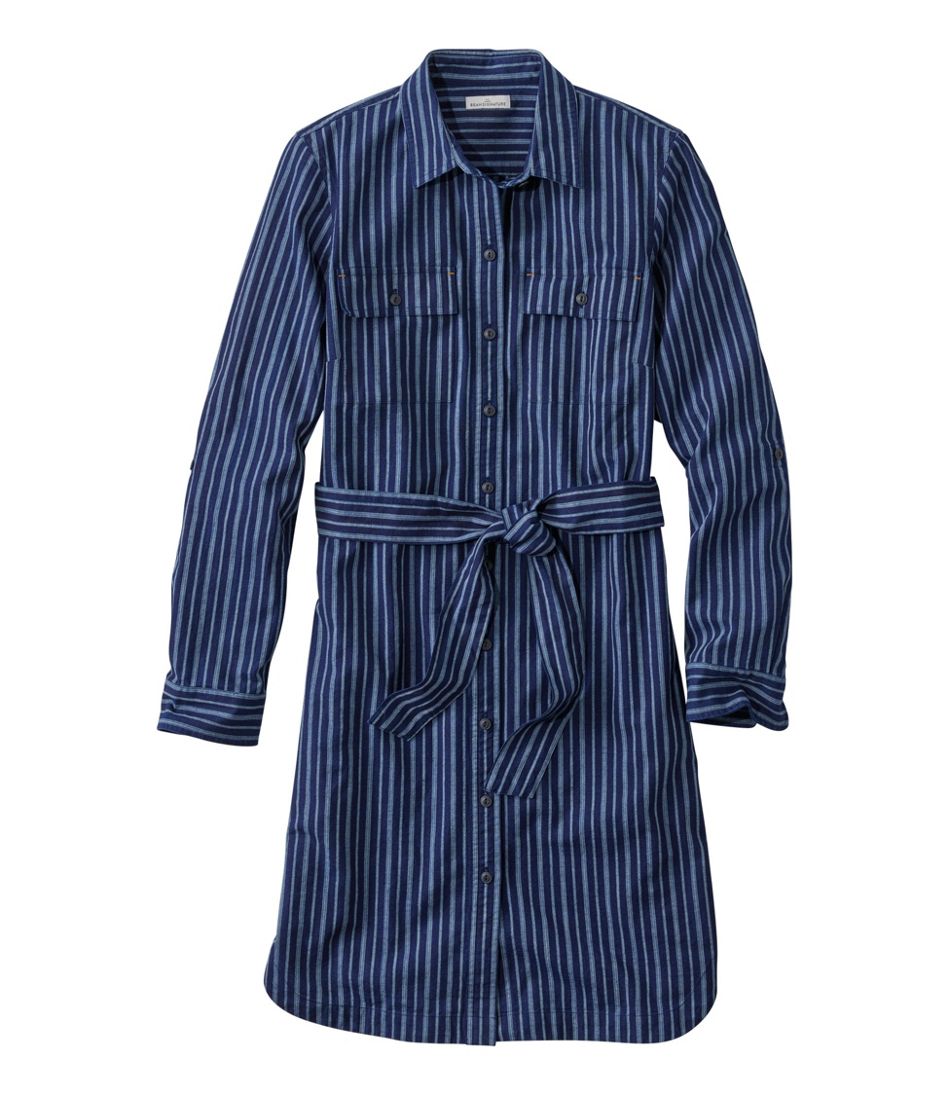 Women's Signature Camp Shirt Dress, Button-Front | L.L.Bean Everyday