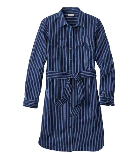 Women's Signature Camp Shirt Dress, Button-Front | L.L.Bean Everyday