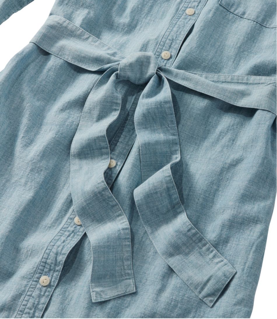 Women's Signature Camp Shirt Dress, Button-Front | L.L.Bean Everyday